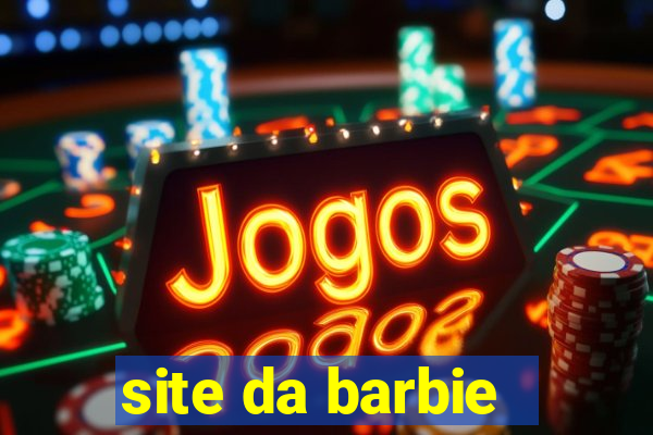 site da barbie - jogos